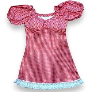 Adult Sexy Cowgirl Cottage Core Costume Dress Up Dress!